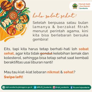 kiat lebaran nikmat & sehat